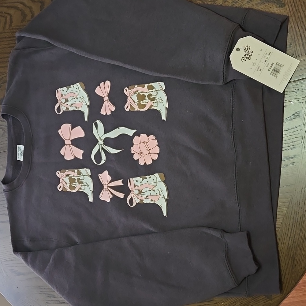 Boots and Bows Sweatshirt